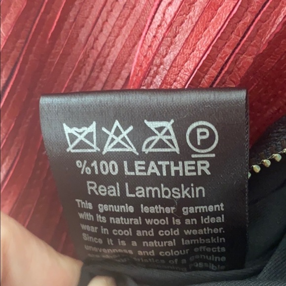 Vintage FERRUCCI Lambskin Leather Designer Jacket - Picture 6 of 11